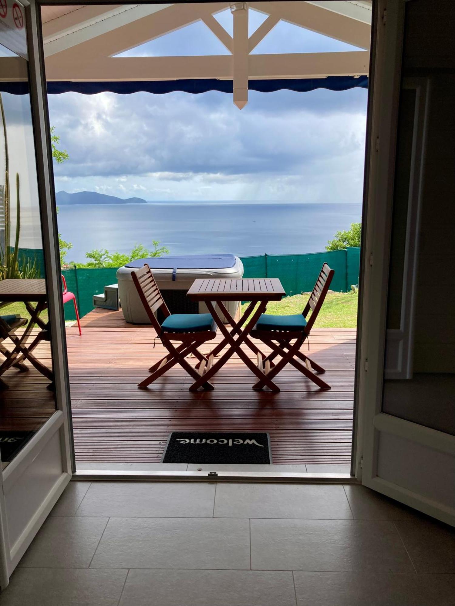 Bungalow Palbea Superieur Avec Spa Et Vue Mer Schoelcher Dış mekan fotoğraf